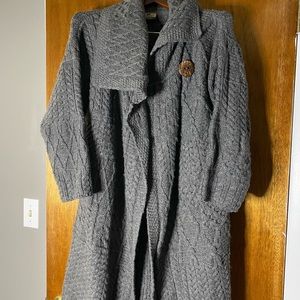 Grey Irish sweater